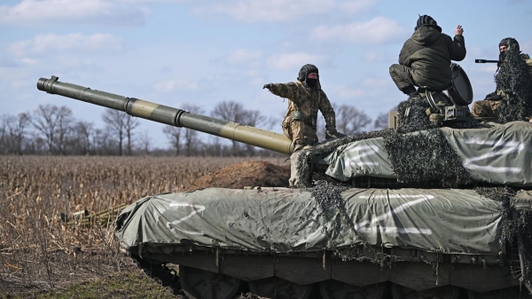 Экипаж танка Т-90М Прорыв на позициях в зоне проведения спецоперации0