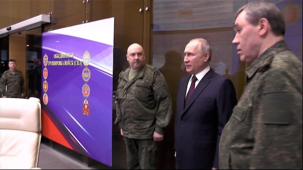 Путин в командном пункте спецоперации в Ростове-на-Дону1
