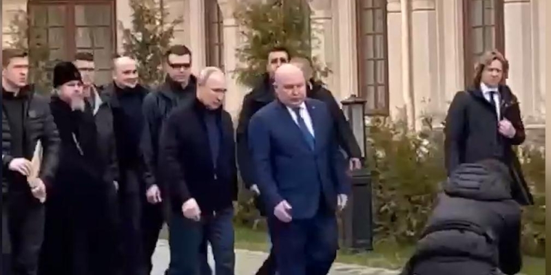 Путин приехал в Севастополь впервые с начала спецоперации на Украине