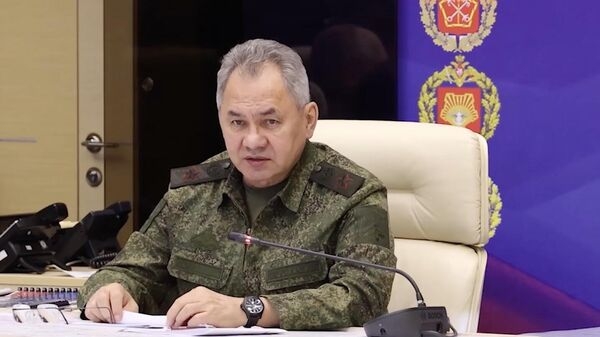 Министр обороны России Сергей Шойгу0