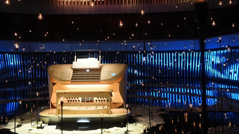 Пульт большого концертного органа в концертном зале Зарядье в Москве4