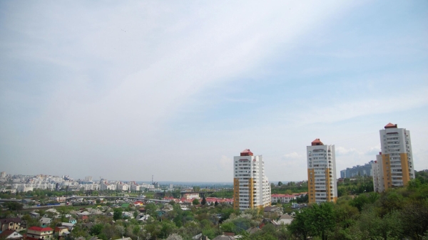 Вид на город Белгород. Архивное фото0