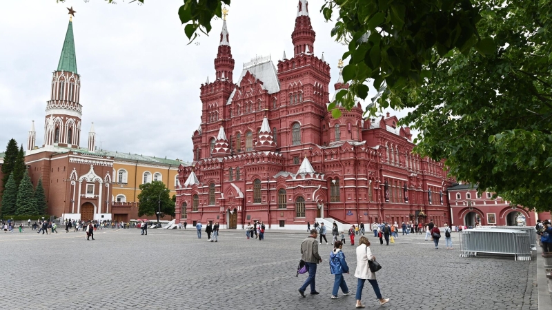 Здание Государственного исторического музея в Москве0