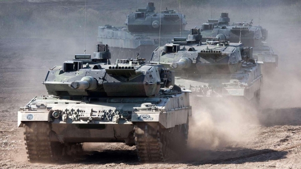Танки Leopard 2 армии Германии1